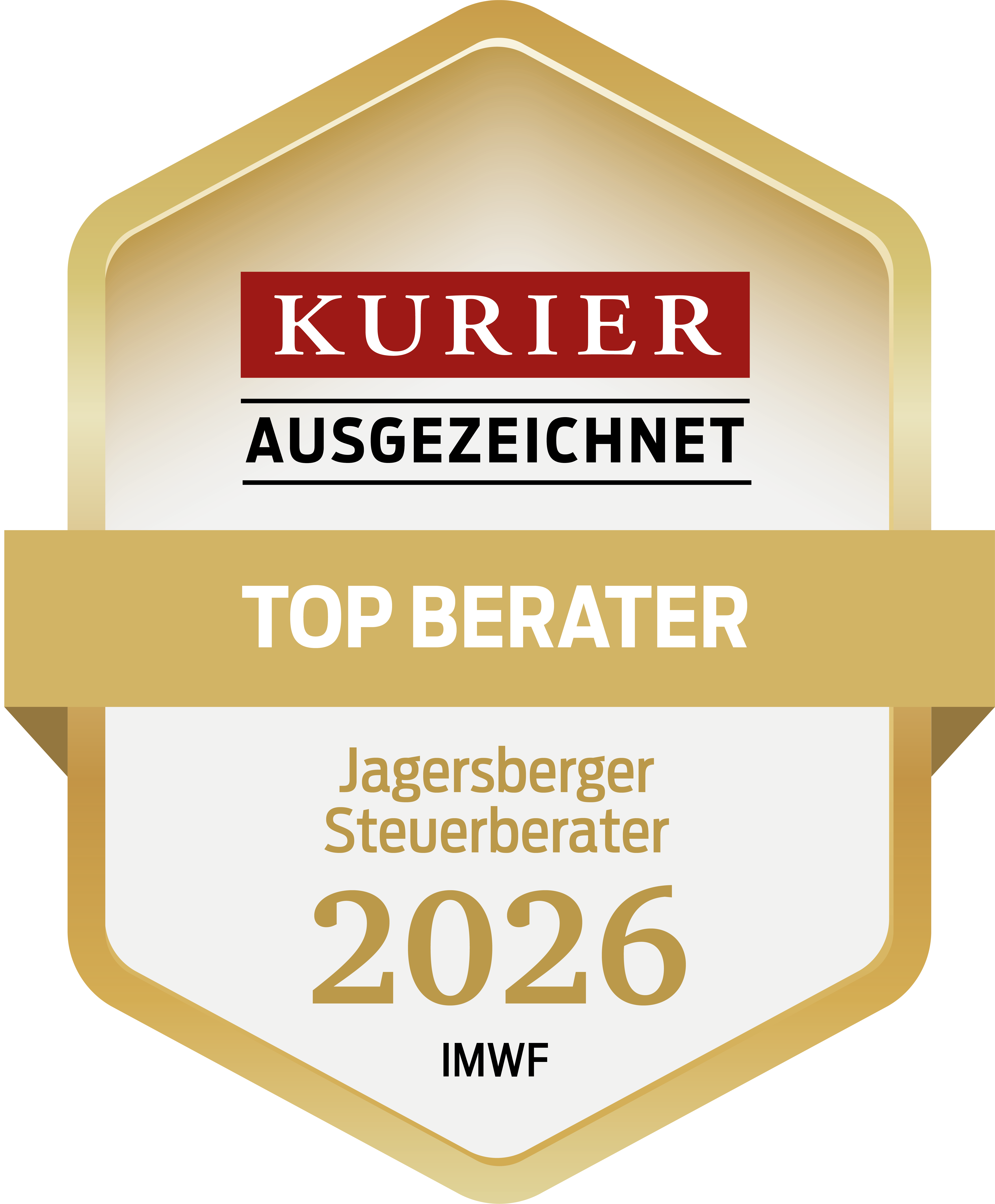 Kurier Gütesiegel Top Berater Jagersberger Steuerberatung 2026